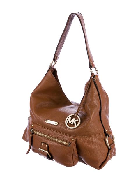 hsn michael kors hobo leather bag|Hobo Bags .